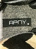 AP.NY Argyle Gray Turtleneck Sweater Size M - photo 7