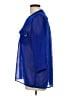 Live 4 Truth 100% Polyester Blue 3/4 Sleeve Blouse Size L - photo 5