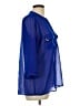 Live 4 Truth 100% Polyester Blue 3/4 Sleeve Blouse Size L - photo 4