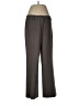 Sigrid Olsen Chevron-herringbone Brown Dress Pants Size 8 (petite) - photo 1