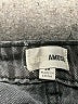 Amuse Society Hearts Black Denim Shorts Size 28 waist - photo 3