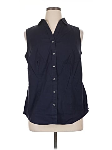 Charter Club Sleeveless Button-Down Shirt (view 1)