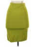 Sincerely Jules 100% Polyester Solid Green Casual Skirt Size S - photo 2