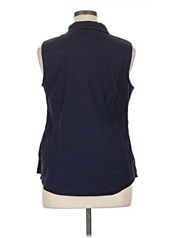Charter Club Sleeveless Button-Down Shirt (view 2)