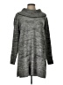 Eight Eight Eight 100% Cotton Gray Turtleneck Sweater Size L - photo 1