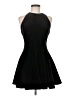 Zara Solid Black Cocktail Dress Size M - photo 1