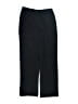 George 100% Polyester Solid Black Dress Pants Size 7 - photo 2