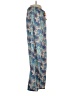 Quagga Green Label 100% Polyester Tropical Blue Casual Pants Size S - photo 4