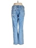 a.n.a. A New Approach Hearts Blue Jeans Size 6 - photo 2