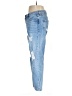 a.n.a. A New Approach Hearts Blue Jeans Size 6 - photo 5
