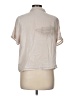 Danskin Tan Short Sleeve Blouse Size M (estimated) - photo 2