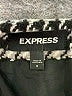 Express Houndstooth Black Casual Skirt Size 0 - photo 4
