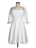 Lichi White Cocktail Dress Size M - photo 1