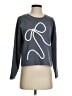Sincerely Jules Graphic Gray Pullover Sweater Size S - photo 1