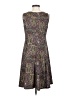 Perceptions Paisley Gray Cocktail Dress Size S - photo 2
