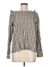 Ann Taylor LOFT Brown Long Sleeve Blouse Size M - photo 1