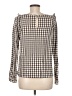Ann Taylor LOFT Brown Long Sleeve Blouse Size M - photo 2