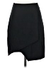 BCBGMAXAZRIA Solid Black Casual Skirt Size 0 - photo 1