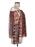 B.wear 100% Polyester Burgundy 3/4 Sleeve Blouse Size L - photo 4