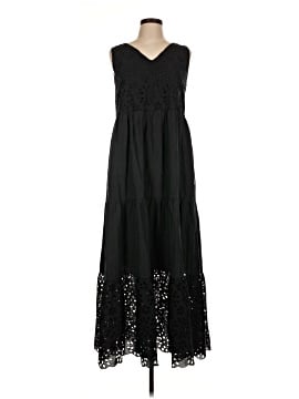 black lace tiered dress Love Moschino Dress with Logo / Black