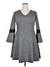 Elle Tweed Gray Casual Dress Size XXL - photo 1