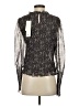 Veronica Beard 100% Silk Black Long Sleeve Silk Top Size 4 - photo 2