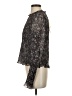 Veronica Beard 100% Silk Black Long Sleeve Silk Top Size 4 - photo 5