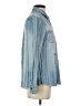 Natural Reflections 100% Lyocell Blue Long Sleeve Button-Down Shirt Size S - photo 4