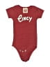 Homage Print Burgundy Short Sleeve Onesie Size 0-3 mo - photo 1