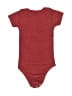 Homage Print Burgundy Short Sleeve Onesie Size 0-3 mo - photo 2