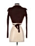 Hera Collection 100% Nylon Brown Cardigan Size S - photo 2