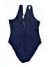 Uncommon Sense Solid Blue One Piece Swimsuit Size XL - photo 1
