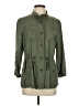 Ann Taylor LOFT 100% Lyocell Green Trenchcoat Size XS - photo 1