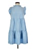 Shein 100% Polyester Blue Casual Dress Size 4 - photo 1