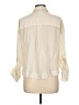 A New Day Ivory 3/4 Sleeve Button-Down Shirt Size L - photo 2