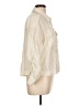 A New Day Ivory 3/4 Sleeve Button-Down Shirt Size L - photo 4