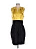 BCBGMAXAZRIA Yellow Cocktail Dress Size 6 - photo 1