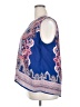 Ava Christine 100% Polyester Blue Sleeveless Blouse Size 2X - photo 5
