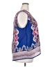 Ava Christine 100% Polyester Blue Sleeveless Blouse Size 2X - photo 4