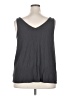 LUXE Gray Sleeveless Top Size XXL - photo 2