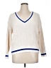 Shein Curve 100% Polyester White Pullover Sweater Size 16 Plus (2) - photo 1