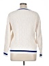 Shein Curve 100% Polyester White Pullover Sweater Size 16 Plus (2) - photo 2