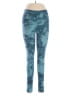Flirtitude Print Blue Leggings Size M - photo 1
