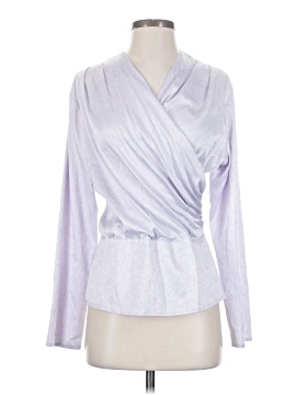 Something Navy Long Sleeve Blouse