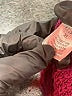 Papermoon Solid Burgundy Pullover Sweater Size XL - photo 8