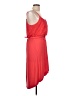 Bongo Red Orange Cocktail Dress Size L - photo 4