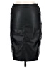 Vero Moda 100% Polyester Black Faux Leather Skirt Size M (estimated) - photo 2