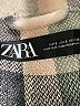 Zara Plaid Green Fleece Size S - photo 6