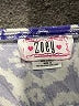 Zoey Print Blue Cocktail Dress Size 12 - photo 7