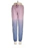 Volcom Color Block Purple Track Pants Size 8 - photo 1